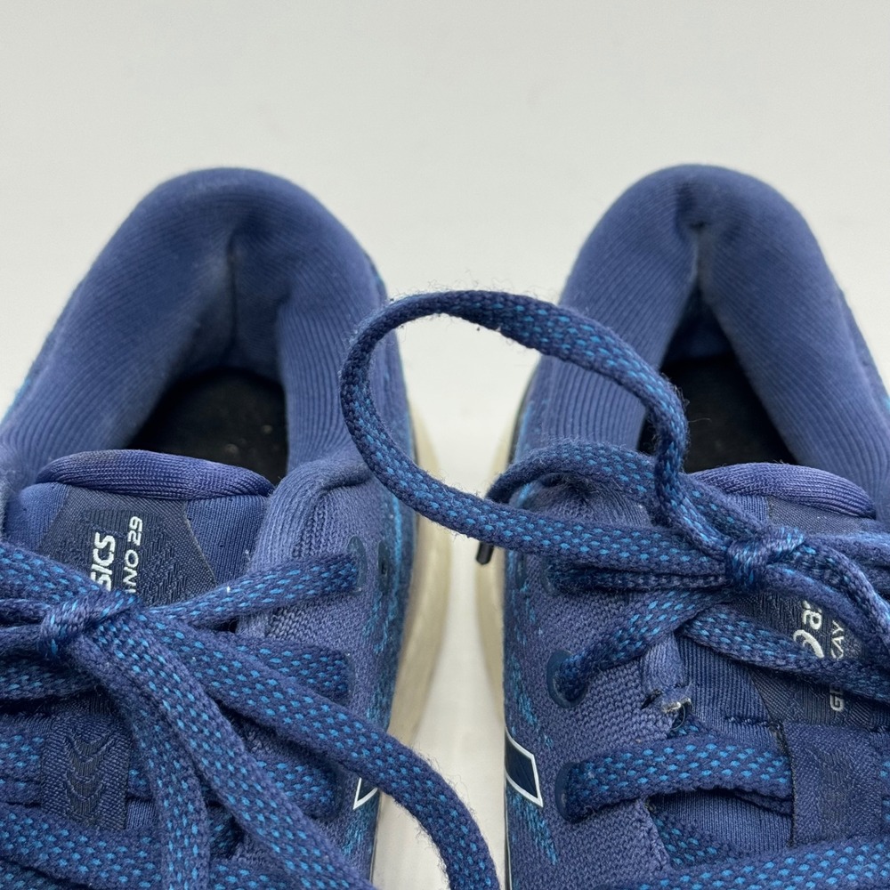 Asics Gel-Kayano 29 Navy Blue Sage Running Shoes 1012B272 Womens 8.5‎ - Picture 12 of 12